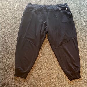 Plus size black Livi Active joggers